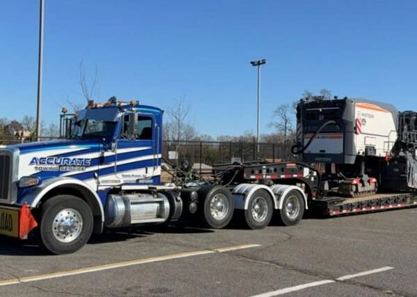 lowboy trailer transport services